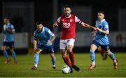 26 September 2020; Robbie Benson of St Patrick's Athletic during the SSE Airtricity League Premier Division match between St Patrick's Athletic and Shelbourne at Richmond Park in Dublin. Photo by Stephen McCarthy/Sportsfile