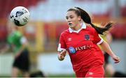26 September 2020; Jess Ziu of Shelbourne during the Women's National League match between Shelbourne and Peamount at Tolka Park in Dublin. Photo by Stephen McCarthy/Sportsfile