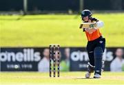 27 September 2020; Sophie MacMahon of Scorchers plays a shot during the Women's Super Series match between Scorchers and Typhoons at Malahide Cricket Club in Dublin. Photo by Sam Barnes/Sportsfile