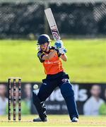 27 September 2020; Alana Dalzell of Scorchers plays a shot during the Women's Super Series match between Scorchers and Typhoons at Malahide Cricket Club in Dublin. Photo by Sam Barnes/Sportsfile