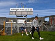 27 September 2020; Tyrrelspass players arrive ahead of the Westmeath County Senior Football Championship Final match between Tyrrelspass and St Loman's Mullingar at TEG Cusack Park in Mullingar, Westmeath. Photo by Ramsey Cardy/Sportsfile