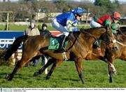28 December 2003; Sacundai, with Barry Geraghty up, on their way to winning the Ericsson Steeplechase, Leopardstown Racecourse, Dublin. Horse Racing. Picture Credit; David Maher / SPORTSFILE *EDI*
