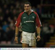 17 January 2004; Martin Johnson, Leicester Tigers. Heineken European Cup 2003-2004, Round 4, Pool 1, Leicester Tigers v Ulster, Welford Road, Leicester, England. Picture credit; Pat Murphy / SPORTSFILE *EDI*