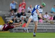 29 June 2013; Brian O'Sullivan, Waterford, in action against Paul Fennell, Westmeath. GAA Hurling All-Ireland Senior Championship, Phase I, Westmeath v Waterford, Cusack Park, Mullingar, Co. Westmeath. Picture credit: Brian Lawless / SPORTSFILE