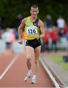2 July 2013; Rob Heffernan on his way to winning the Men's 3000m walk race in an Irish Senior and World M35 record time of 11.11.94 at the 62nd Cork City Sports. Cork Institute of Technology, Bishopstown, Cork. Picture credit: Diarmuid Greene / SPORTSFILE