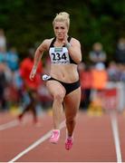 2 July 2013; Catherine McManus competes in the Women's 100m where she set a time of 11.81, finishing in 5th place, at the 62nd Cork City Sports. Cork Institute of Technology, Bishopstown, Cork. Picture credit: Diarmuid Greene / SPORTSFILE