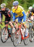 3 July 2013; Overall race leader Mark Downey, Nicolas Roche Performance Team - Standard Life, in action during the Stage 2 on the 2013 Junior Tour of Ireland, Ennis - Barefield, Co. Clare. Picture credit: Stephen McMahon / SPORTSFILE