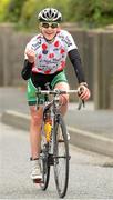 4 July 2013; Eddie Dunbar, Ireland - Stena Line, celebrates his victory on Stage 3 on the 2013 Junior Tour of Ireland, Ennis - Ennis, Co. Clare. Picture credit: Stephen McMahon / SPORTSFILE
