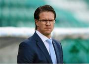 4 July 2013; Malmö FF manager Rikard Norling. UEFA Europa League, First Qualifying Round, First Leg, Drogheda United v Malmö FF, Tallaght Stadium, Tallaght, Dublin. Photo by Sportsfile