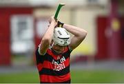 27 September 2020; Dan Nevin of Cappataggle reacts after missing a last minute side-line cut to level the game following the Galway County Senior Hurling Championship Semi-Final match between St Thomas and Cappataggle at Kenny Park in Athenry, Galway. Photo by Harry Murphy/Sportsfile