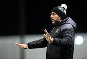 27 September 2020; Dundalk interim head coach Filippo Giovagnoli during the SSE Airtricity League Premier Division match between Dundalk and Shamrock Rovers at Oriel Park in Dundalk, Louth. Photo by Stephen McCarthy/Sportsfile