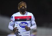 27 September 2020; Nathan Oduwa of Dundalk during the SSE Airtricity League Premier Division match between Dundalk and Shamrock Rovers at Oriel Park in Dundalk, Louth. Photo by Ben McShane/Sportsfile