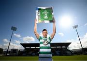 1 October 2020; SSE Airtricity League FIFA 21 Club Packs are back. Featuring the individual club crest of all 10 Premier Division teams, these exclusive sleeves will be available to download free from https://www.ea.com/games/fifa/fifa-21 when the game launches Friday, 9th October! Aaron McEneff of Shamrock Rovers at the launch in Tallaght Stadium in Dublin. Photo by Stephen McCarthy/Sportsfile