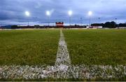 29 September 2020; A general view of the pitch prior to the SSE Airtricity League Premier Division match between Sligo Rovers and Derry City at The Showgrounds in Sligo. Photo by Stephen McCarthy/Sportsfile