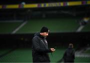 30 September 2020; Dundalk interim head coach Filippo Giovagnoli during a Dundalk training session at the Aviva Stadium in Dublin. Photo by Stephen McCarthy/Sportsfile