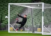 30 September 2020; Jimmy Corcoran during a Dundalk training session at the Aviva Stadium in Dublin. Photo by Stephen McCarthy/Sportsfile
