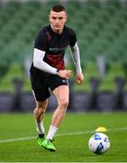 30 September 2020; Darragh Leahy during a Dundalk training session at the Aviva Stadium in Dublin. Photo by Stephen McCarthy/Sportsfile