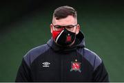 30 September 2020; Jimmy Fisher during a Dundalk training session at the Aviva Stadium in Dublin. Photo by Stephen McCarthy/Sportsfile