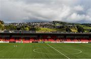 2 October 2020; A general view of the stadium before the SSE Airtricity League Premier Division match between Derry City and Waterford at Ryan McBride Brandywell Stadium in Derry. Photo by Piaras Ó Mídheach/Sportsfile