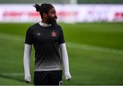 1 October 2020; Nathan Oduwa of Dundalk ahead of the UEFA Europa League Play-off match between Dundalk and Ki Klaksvik at the Aviva Stadium in Dublin. Photo by Ben McShane/Sportsfile