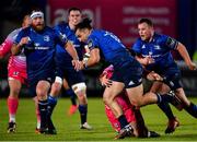 2 October 2020; James Lowe of Leinster during the Guinness PRO14 match between Leinster and Dragons at the RDS Arena in Dublin. Photo by Ramsey Cardy/Sportsfile