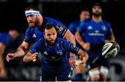 2 October 2020; Jamison Gibson-Park of Leinster during the Guinness PRO14 match between Leinster and Dragons at the RDS Arena in Dublin. Photo by Ramsey Cardy/Sportsfile