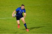 2 October 2020; Jordan Larmour of Leinster during the Guinness PRO14 match between Leinster and Dragons at the RDS Arena in Dublin. Photo by Ramsey Cardy/Sportsfile