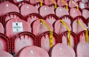 3 October 2020; A general view of socially distanced seating restrictions in place ahead of the SSE Airtricity League Premier Division match between Cork City and St. Patrick's Athletic at Turners Cross in Cork. Photo by Sam Barnes/Sportsfile