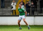 3 October 2020; Cian O'Connor of Moorefield celebrates scoring a point during the Kildare County Senior Football Championship Final match between Moorefield and Athy at St Conleth's Park in Newbridge, Kildare. Photo by Piaras Ó Mídheach/Sportsfile
