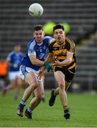 3 October 2020; Stephen Smith of Crosserlough in action against Shane Gray of Kingscourt during the Cavan County Senior Football Championship Final Replay match between Crosserlough and Kingscourt at Kingspan Breffni in Cavan. Photo by Matt Browne/Sportsfile