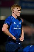 2 October 2020; Tommy O'Brien of Leinster during the Guinness PRO14 match between Leinster and Dragons at the RDS Arena in Dublin. Photo by Brendan Moran/Sportsfile