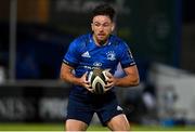 2 October 2020; Hugo Keenan of Leinster during the Guinness PRO14 match between Leinster and Dragons at the RDS Arena in Dublin. Photo by Brendan Moran/Sportsfile