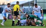 3 October 2020; Kieran Marmion of Connacht during the Guinness PRO14 match between Connacht and Glasgow Warriors at The Sportsground in Galway. Photo by Ramsey Cardy/Sportsfile