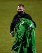 2 October 2020; John Cregan of Shamrock Rovers during the SSE Airtricity League Premier Division match between Shamrock Rovers and Sligo Rovers at Tallaght Stadium in Dublin. Photo by Stephen McCarthy/Sportsfile