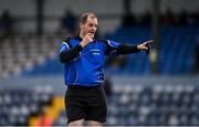 4 October 2020; Referee Alan Long during the Cork County Premier Senior Football Championship Semi-Final match between Nemo Rangers and Duhallow at Páirc Ui Rinn in Cork. Photo by Sam Barnes/Sportsfile