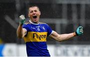 4 October 2020; Gavin McGowan of Ratoath celebrates at the final whistle of the Meath County Senior Football Championship Final match between Ratoath and Gaeil Colmcille at Páirc Táilteann in Navan, Meath. Photo by Brendan Moran/Sportsfile