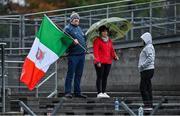 4 October 2020; Gaeil Colmcille supporters during the Meath County Senior Football Championship Final match between Ratoath and Gaeil Colmcille at Páirc Táilteann in Navan, Meath. Photo by Brendan Moran/Sportsfile