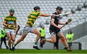 4 October 2020; Mark Dooley of Glen Rovers in action against Niall Cashman of Blackrock during the Cork County Premier Senior Club Hurling Championship Final match between Glen Rovers and Blackrock at Páirc Ui Chaoimh in Cork. Photo by Sam Barnes/Sportsfile