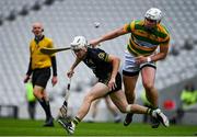 4 October 2020; Adam Lynch of Glen Rovers in action against Ciaran Cormack of Blackrock  during the Cork County Premier Senior Club Hurling Championship Final match between Glen Rovers and Blackrock at Páirc Ui Chaoimh in Cork. Photo by Sam Barnes/Sportsfile