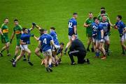 4 October 2020; Tempers flare during the Offaly County Senior Football Championship Final match between Rhode and Tullamore at Bord na Móna O'Connor Park in Tullamore, Offaly. Photo by Piaras Ó Mídheach/Sportsfile