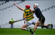 4 October 2020; Alan Connolly of Blackrock in action against Adam Lynch of Glen Rovers during the Cork County Premier Senior Club Hurling Championship Final match between Glen Rovers and Blackrock at Páirc Ui Chaoimh in Cork. Photo by Sam Barnes/Sportsfile