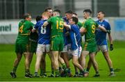 4 October 2020; Players tussle during the Offaly County Senior Football Championship Final match between Rhode and Tullamore at Bord na Móna O'Connor Park in Tullamore, Offaly. Photo by Piaras Ó Mídheach/Sportsfile