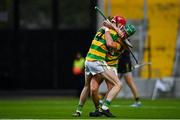 4 October 2020; Alan Connolly, left, and Robbie Cotter of Blackrock celebrate following the Cork County Premier Senior Club Hurling Championship Final match between Glen Rovers and Blackrock at Páirc Ui Chaoimh in Cork. Photo by Sam Barnes/Sportsfile