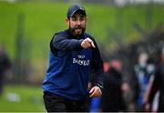 4 October 2020; Ratoath manager Brian Farrell during the Meath County Senior Football Championship Final match between Ratoath and Gaeil Colmcille at Páirc Táilteann in Navan, Meath. Photo by Brendan Moran/Sportsfile