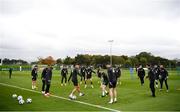 5 October 2020; Players during a Republic of Ireland training session at the FAI National Training Centre in Abbotstown, Dublin. Photo by Stephen McCarthy/Sportsfile