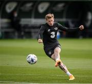 6 October 2020; James McClean during a Republic of Ireland training session at the FAI National Training Centre in Abbotstown, Dublin. Photo by Stephen McCarthy/Sportsfile