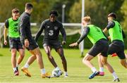 6 October 2020; Joshua Kayode during a Republic of Ireland U21's training session at Johnstown House in Meath. Photo by Matt Browne/Sportsfile