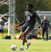 6 October 2020; Joshua Kayode during a Republic of Ireland U21's training session at Johnstown House in Meath. Photo by Matt Browne/Sportsfile