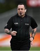 3 October 2020; Referee Niall Colgan during the Kildare County Senior Football Championship Final match between Moorefield and Athy at St Conleth's Park in Newbridge, Kildare. Photo by Piaras Ó Mídheach/Sportsfile