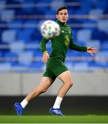 7 October 2020; Josh Cullen during a Republic of Ireland training session at Tehelné pole in Bratislava, Slovakia. Photo by Stephen McCarthy/Sportsfile